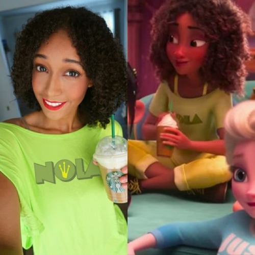 More casual/pj Princess Tiana cosplay from Wreck-It Ralph 2 #Princesstiana #princesstianacosplay #wr