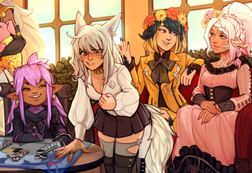 momo-deary:The Knights of the Abyss Cafe ~