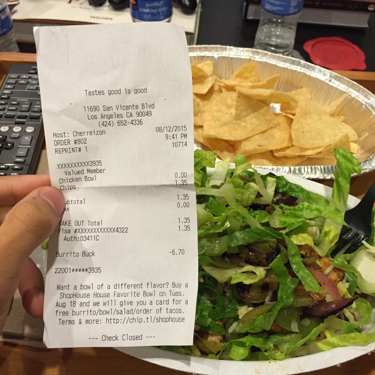 respektfuld Original Celebrity Chipotlife: Day 176 in a row So much for yesterday being the...