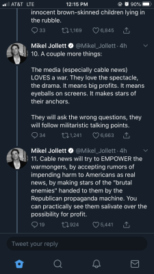 exvind:velvetsunset:oreouk:myrosecolouredgirl:Mikel Jollet on Twitter 😞😡I remember talking to an American friend around the start of the previous invasion of Iraq. She scoffed at the prediction that 100.000 lives might be lost to the war as anti-american