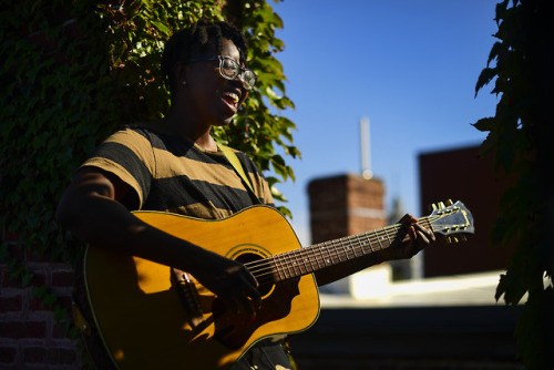 Anjimile Chithambo, a senior at Northeastern University who won the title of “WBUR’s Favorite Massac