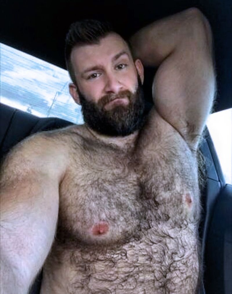 bearcolors:  pigmechanic: the-most-hairy-beasts:   For more hot and furry guys, check