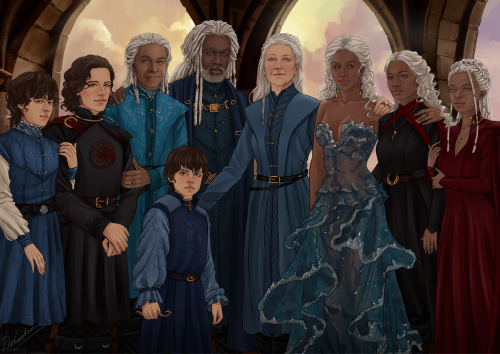 Commission Of Velaryon - Targaryen Dynasty For Wonderful @laelinc