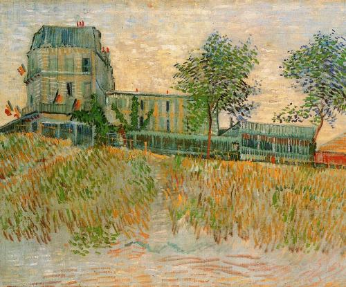 oilpaintinggallery:  Restaurant de la Sirene at Asnieres 1 by Vincent van Gogh, Oil painting reprodu