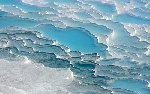 expressions-of-nature:Travertines of Pamukkale, Turkey by Talip Çetin