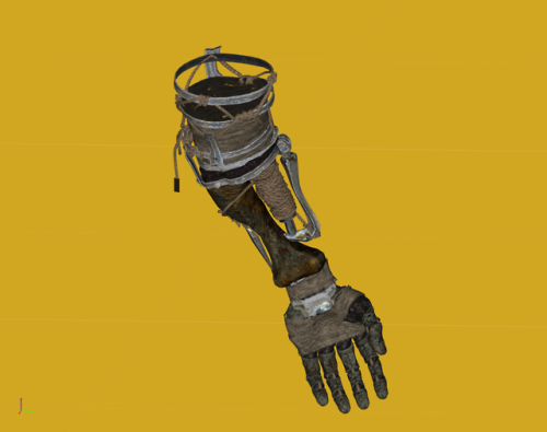 Sekiro Arm Prosthetic Resource