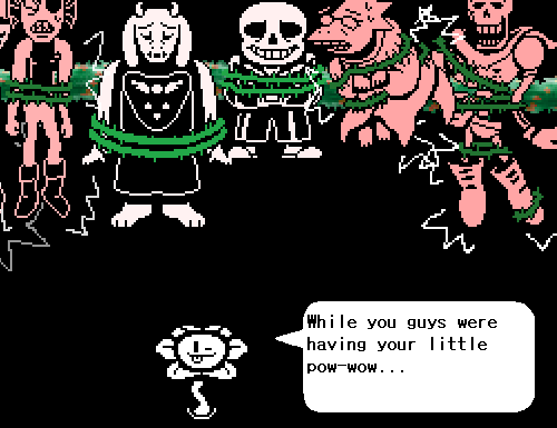 Flowey Boss fight is looking different these days : r/Undertale