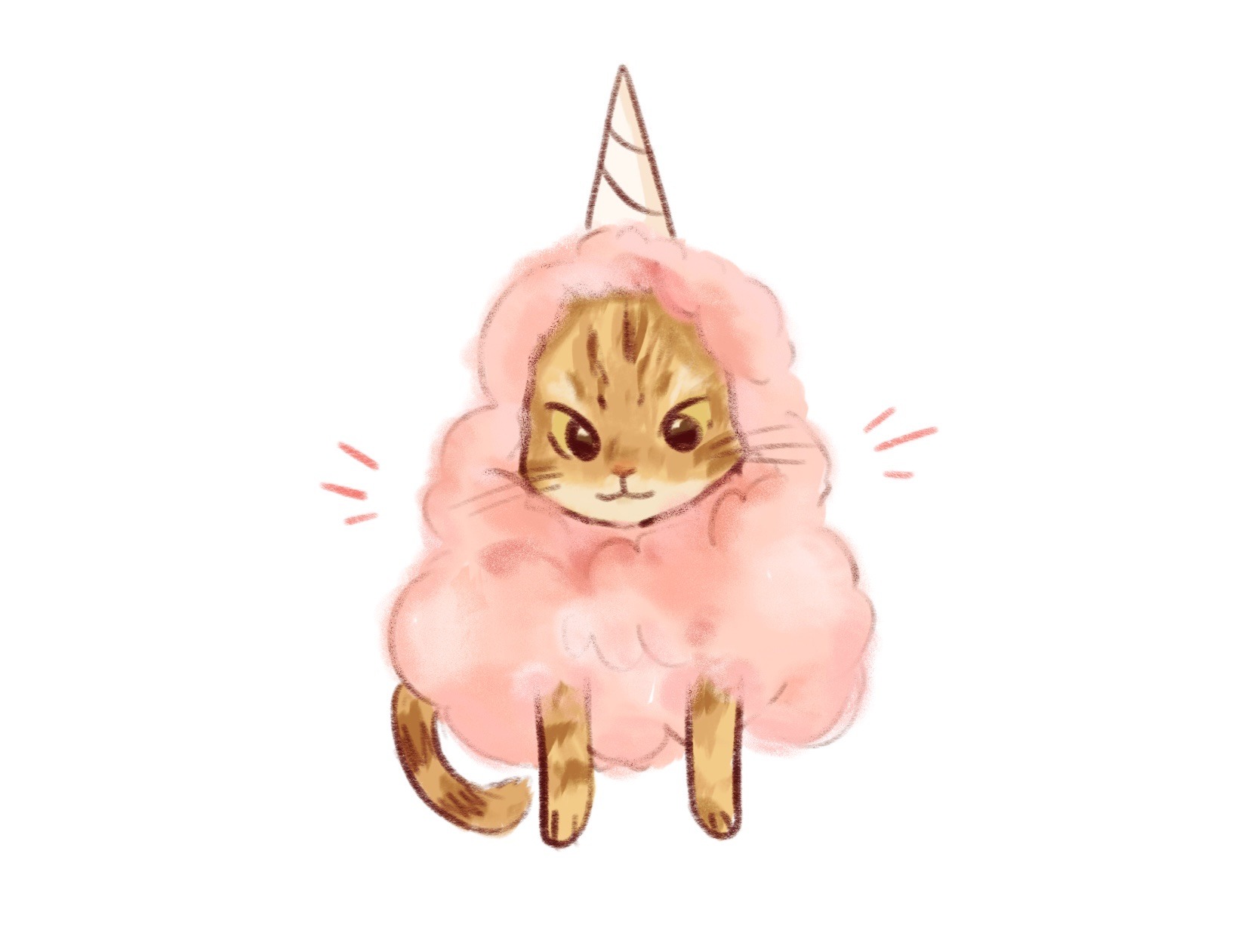 Porn Pics camilicy:Cotton candy cat 🐱💓🍬