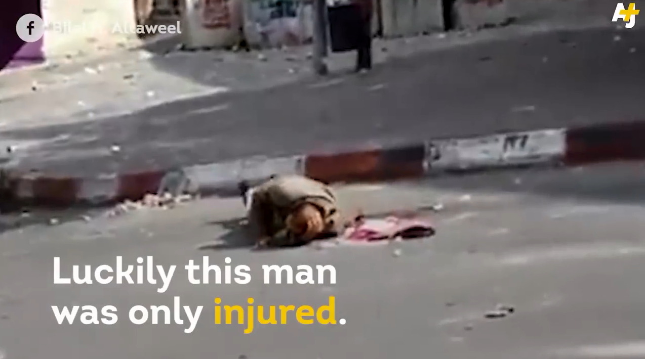 pxlestine:  Israeli news be like, a terrorist old man attacked a group of Israeli