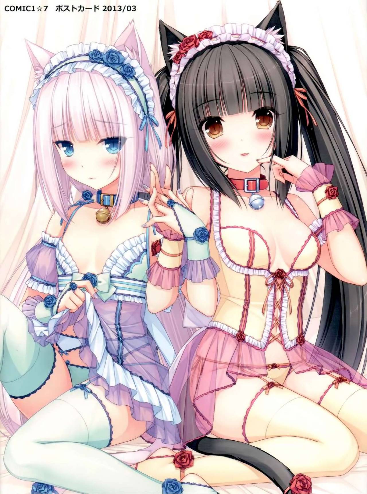 overlewded:  Neko Para - Chocola &amp; Vanilla