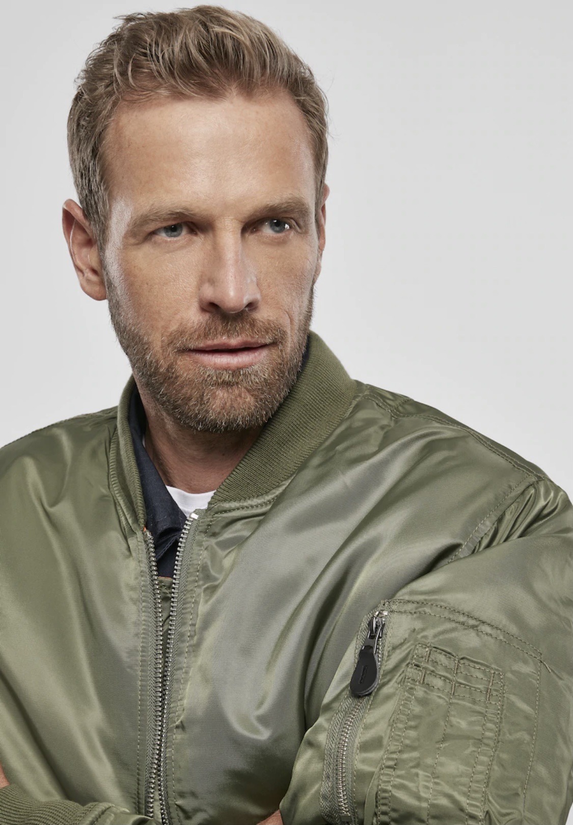 Men In Down Jacket Photo