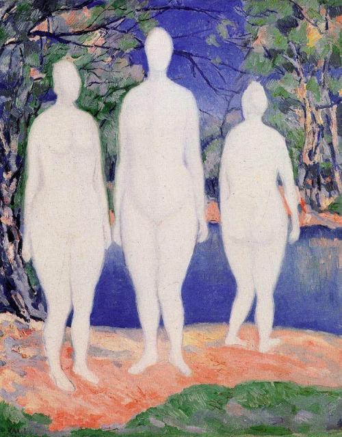 Female Bathers, by Kasimir Malevich, 1930