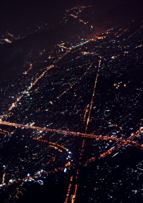 spectrumsg: Sometimes constellations are seen by looking down. Taken over Bangkok, Thailand.