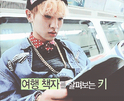keyeomi:  Key’s aim to look like a local hunk failed 