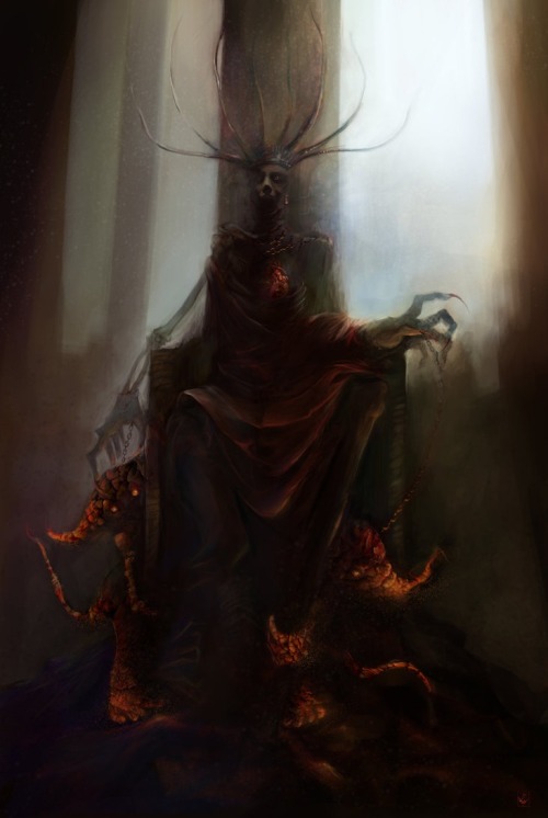 fantasy-art-engine:  Dark Queen by Ania Mitura 