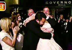 thisisnotmyfairytaleendingg:  Jennifer Lawrence swarmed by family after her Oscar