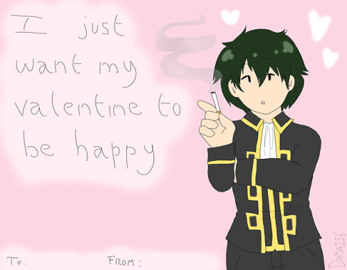 Made some Gintama Valentine cards, send them to your loved ones <3