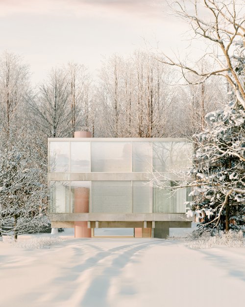 “Winter House” Andrés Reisinger and Alba de la Fuente Design