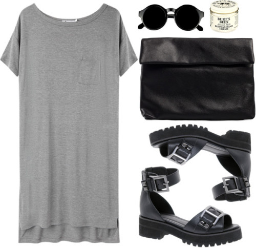whattwowear:  breakfast lovers by liesh featuring t by alexander wang dress     