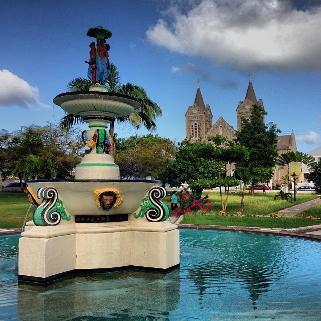 antilliacultura:  Caribbean Culture #109 Independence Square, Basseterre, Saint Kitts