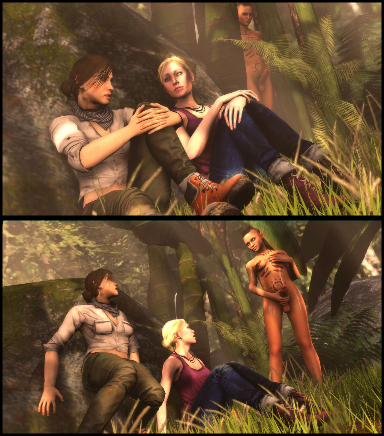 foab30:  Caught! Requested by: http://queenofsmut18.tumblr.com/ Imgur: Page 1 Page