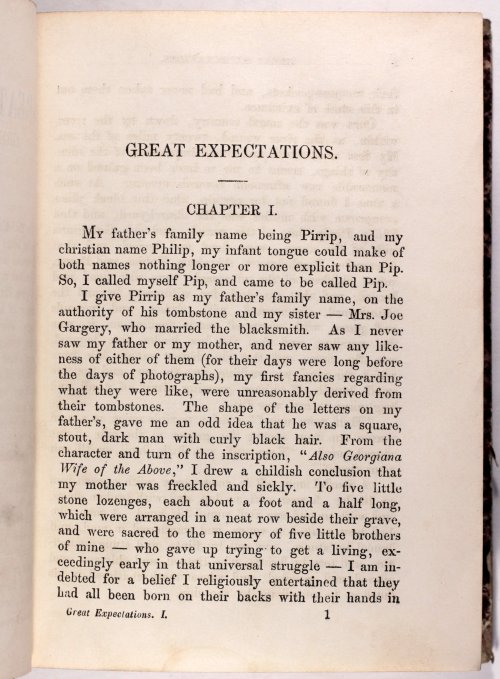 Great Expectations Charles Dickens Great Expectations was serialised in Dicken&rsquo;s weekly public