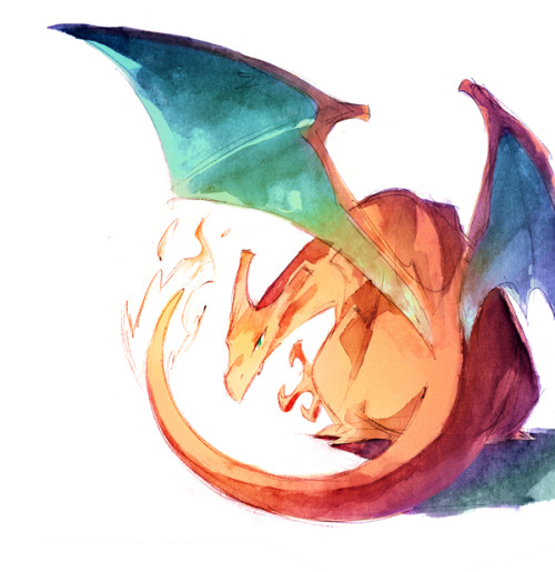 saveroomminibar:‘Watercolor Pokemon’ by Nicholas Kole.The Artist is working on all 151, so keep an e