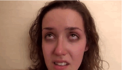 evenmoredegradedsluts:  Slaps and cum. What more does your face need?   Pee and spit
