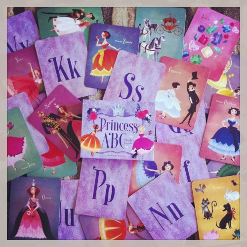 Princess ABC Flash Cards take some home with you! www.amazon.com/Princess-Flash-Cards-Brigett