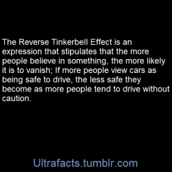 ultrafacts:  The Tinkerbell effect is an