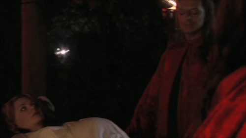 You Have A Gif That You’ve Used A Few Times Of A Man In Red Putting Some Sort Of Powder On A Pregnant