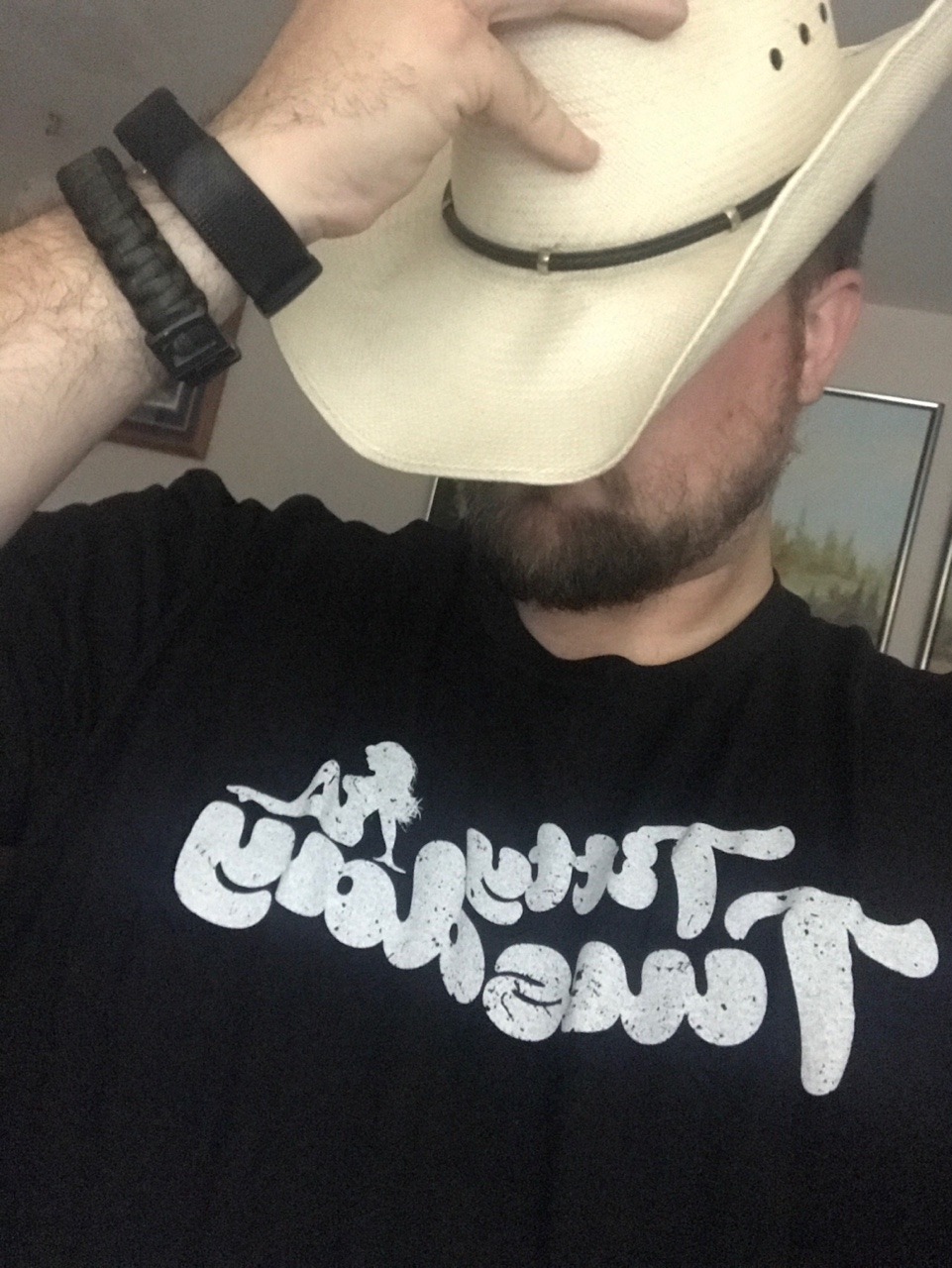 filthymindedcountryboy:  filthymindedcountryboy:  Titty Tuesday shirt came in on