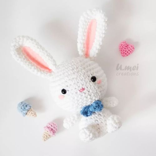 What big ears you have, Mr. Bunny  This was one of my first original designs!  . . . . . #bunnytoys 