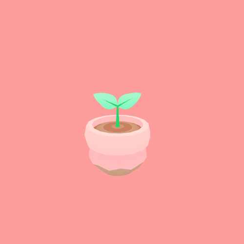magicalsander:More flowerpots I’ve made these past days, my main character for Caged Hearts is a bud