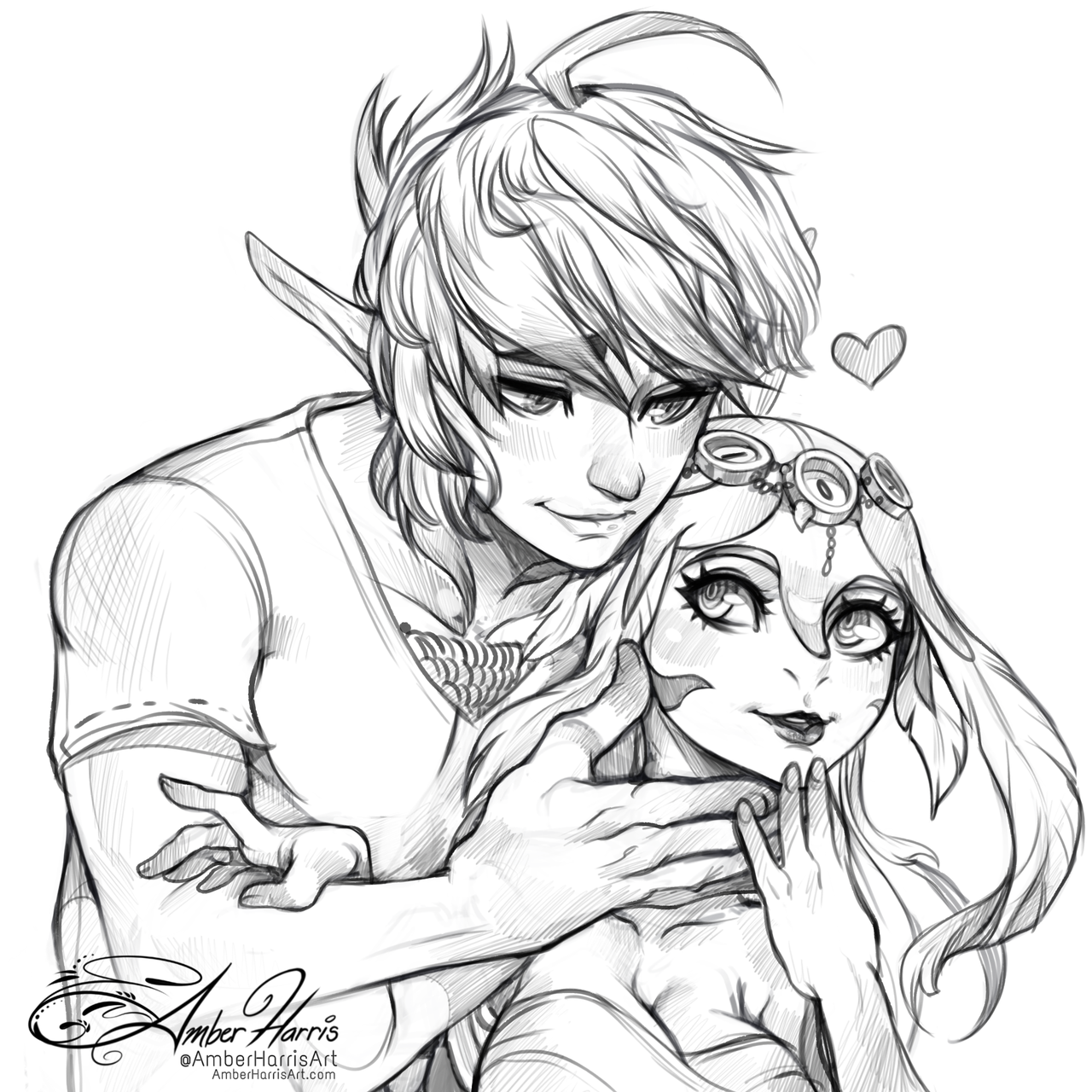 amberharrisart:OC sketch dump! (Drake and I have a lot of OCs)