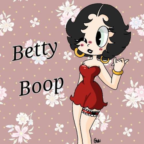 I’ll never ever understand how to format nice posts on tumblr anyways! Betty Boop redraw! I made the