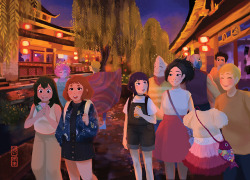 yumomo:  📍old town of lijiang, chinafor the @bnhatravelzine! one of my favourite places - it was sm fun working on this ;; the zine came out beautifully + everyone’s work is gorgeous &lt;3  thank you for having me!! 