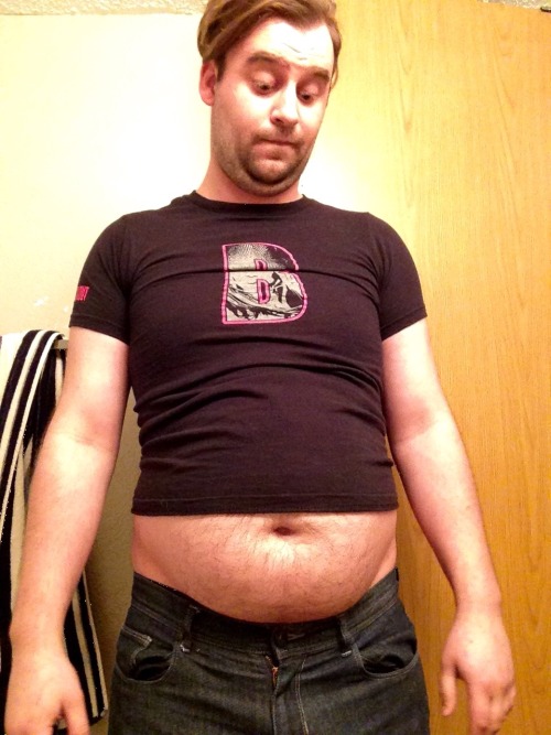doorkar:  Tried on an old shirt.