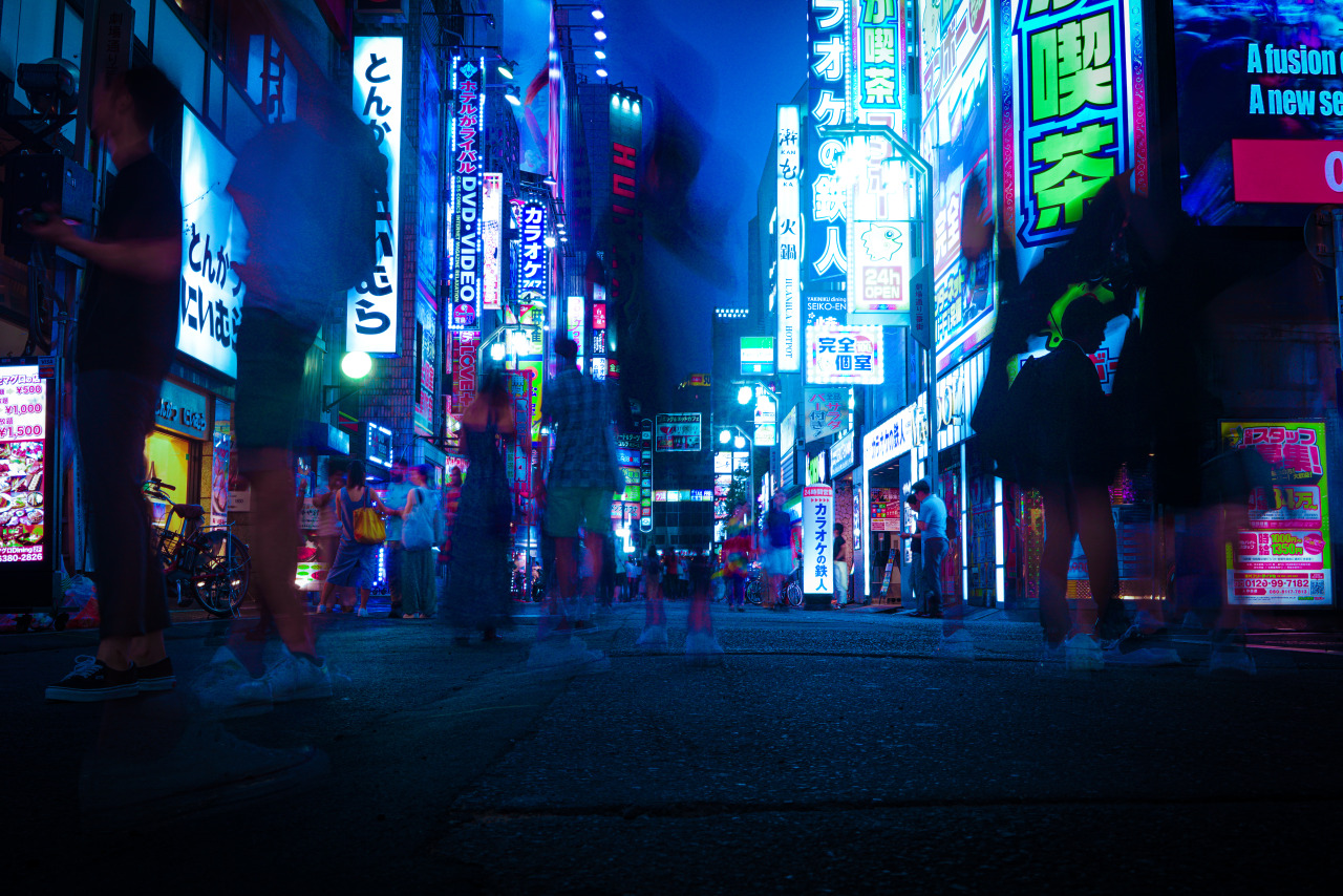 Agk42 Night Photographer Late Night In 歌舞伎町