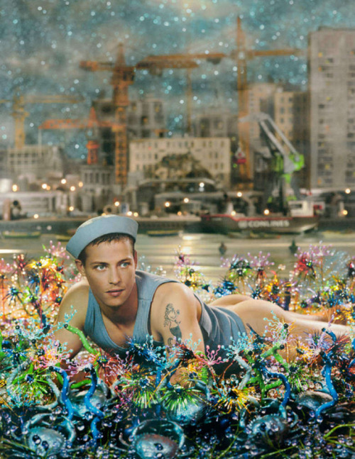 ohthentic:  misterlemonzthird: amazingmen3returns:  10-07-18 | Pierre et Gilles via