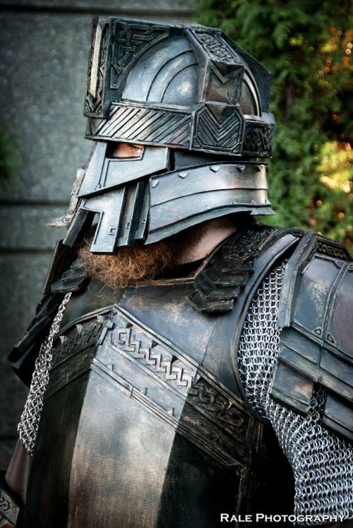 celticruinsdesigns:  gibbsmaille:  Series: The Hobbit Character: Erebor Dwarf Cosplayer: gibbsmaille