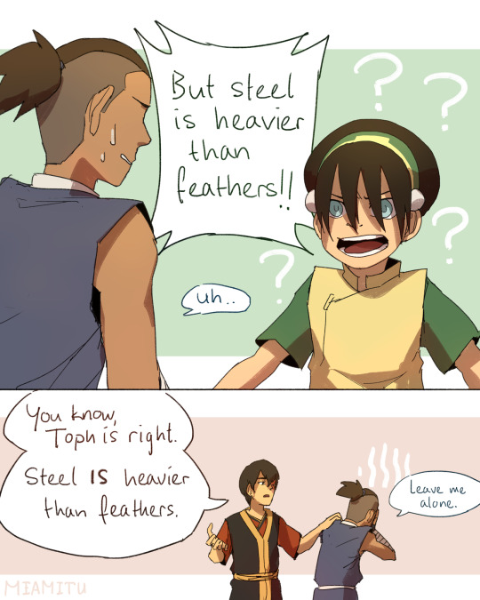 miamitu-illust:Nice going ruining Aang’s day.inspired by this post!bonus:none of them know how to appreciate a joke