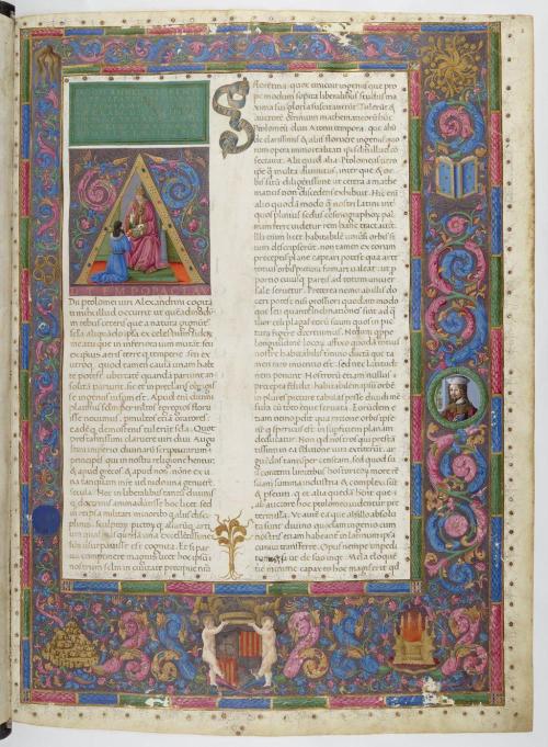 booksnbuildings: The Geography of Ptolemy, in an extraordinarily rich and lavish Florentine edition,