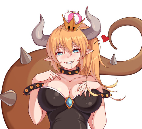 bowsette-gives-me-life: Source is PixivFound on r/bowsette