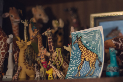 Finished up some requests this evening. A giraffe for my sister and a bunch of goodies for my friend