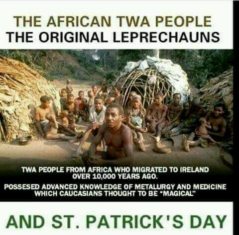 This is true. However Leprechauns come from a Pagan story. Pagans from Ireland did not believe in an