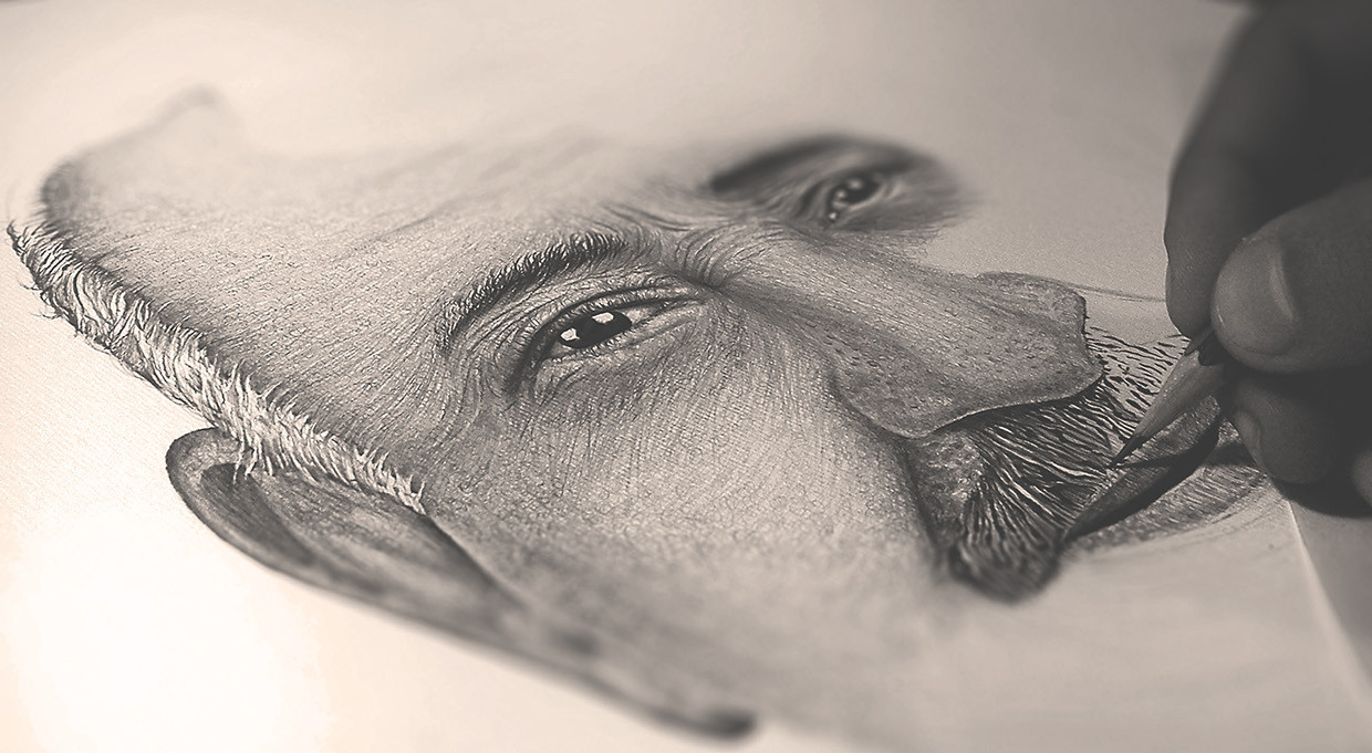 jedavu:  Stunning Pencil Drawing  By Egyptian artist Mostafa Abdelmawla 