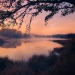 archae-heart-deactivated2021012:eerie morning glow over the misty lake 