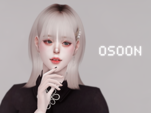 5so0n: [Osoon] Female Hair 11 40 Swatches New Mesh Custom Thumbnail HQ Compatible  * T. O. U * 