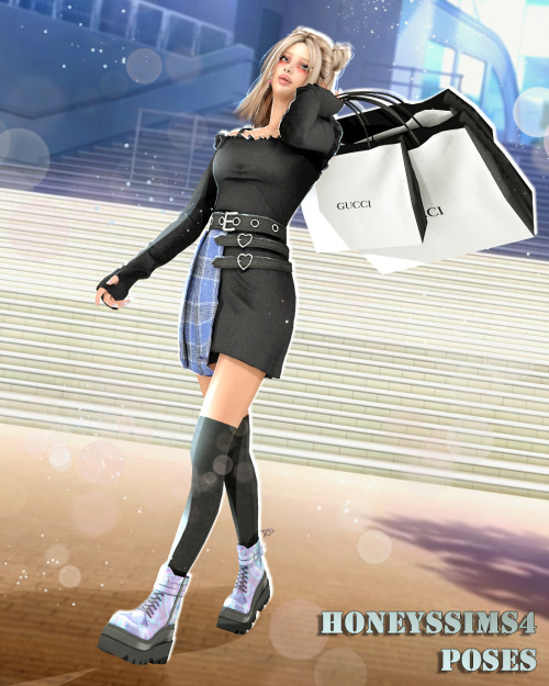 honeyssims4: HoneysSims4 [HS4] Shopaholic (requested)You get:10 single poses + all in oneYou need:P